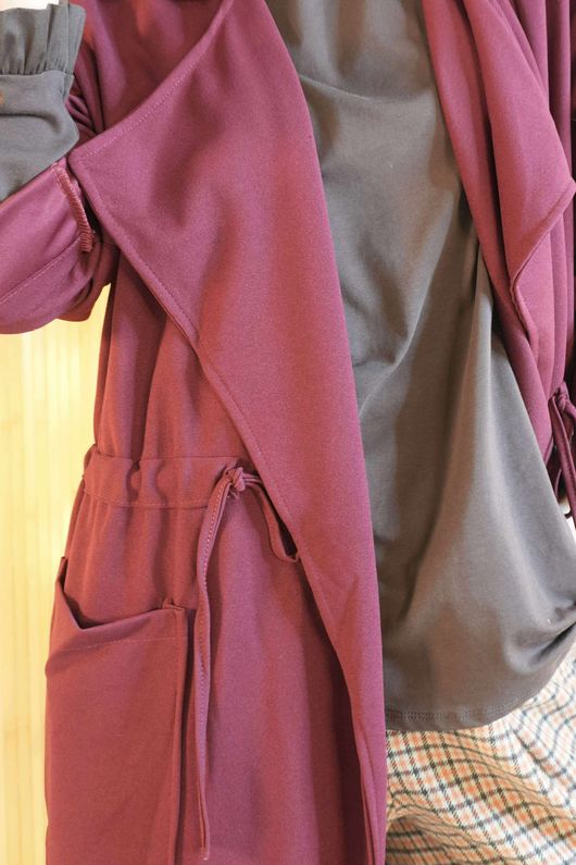 Rein Lightweight Trench Burgundy /7=